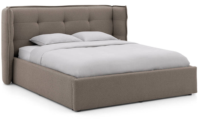 Goossens Gestoffeerd Bedframe Canon - 160 x 200 - Stof boucle