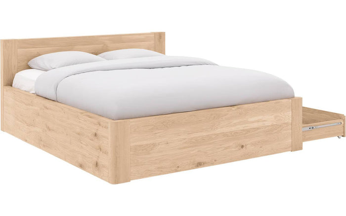 Goossens Bedframe Bibi - 180 x 200 - Eiken naturel - Hout