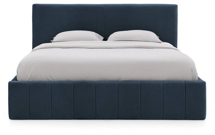 Goossens Bedframe Carte - 180 x 200 - Velours blauw|marine 13 -