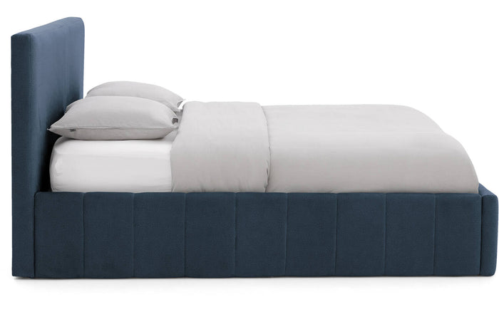 Goossens Bedframe Carte - 180 x 200 - Velours blauw|marine 13 -