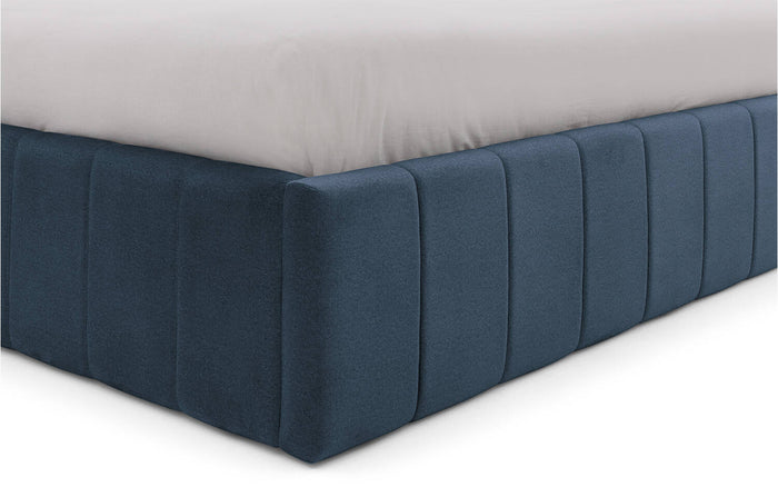 Goossens Bedframe Carte - 180 x 200 - Velours blauw|marine 13 -