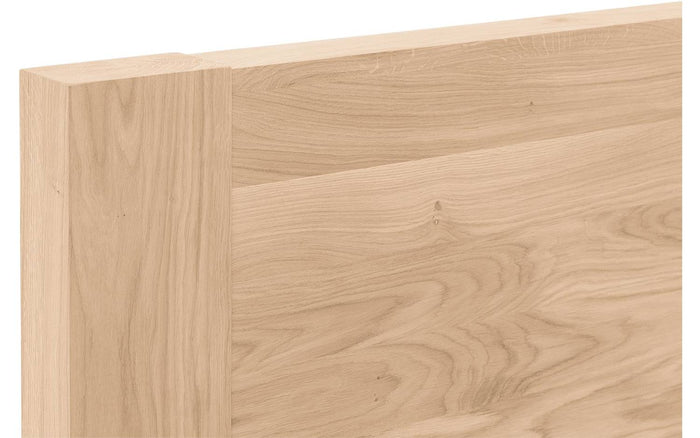 Goossens Bedframe Bibi - 180 x 200 - Eiken naturel - Hout
