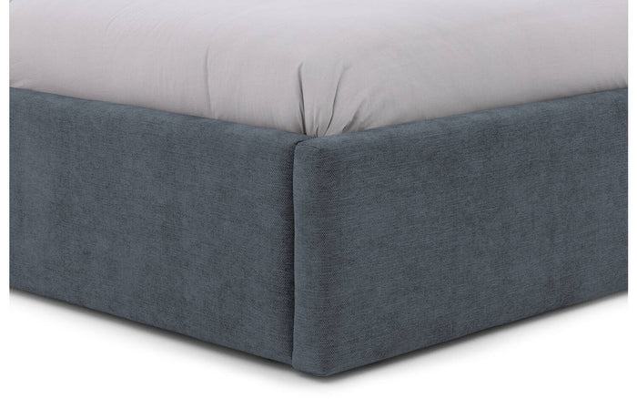 Goossens Bedframe Mysen Storage - 140 x 200 - Stof fijn geweven