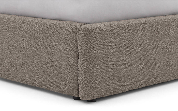 Goossens Gestoffeerd Bedframe Canon - 180 x 200 - Stof boucle