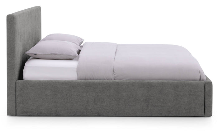 Goossens Bedframe Mysen Storage - 160 x 200 - Stof fijn geweven