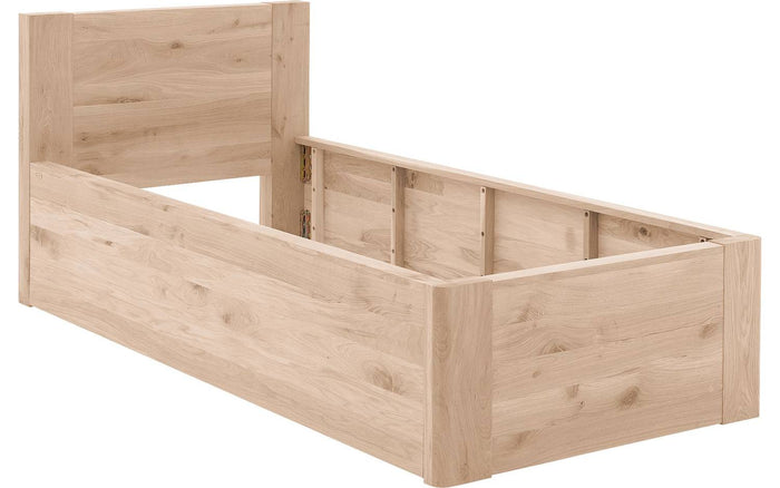 Goossens Bedframe Bibi - 90 x 200 - Eiken gelakt roomwit - Hout