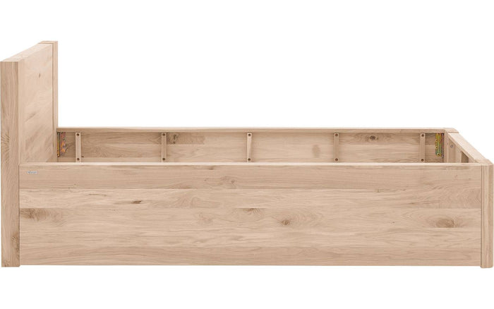 Goossens Bedframe Bibi - 90 x 200 - Eiken gelakt roomwit - Hout