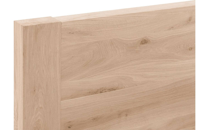 Goossens Bedframe Bibi - 90 x 200 - Eiken gelakt roomwit - Hout