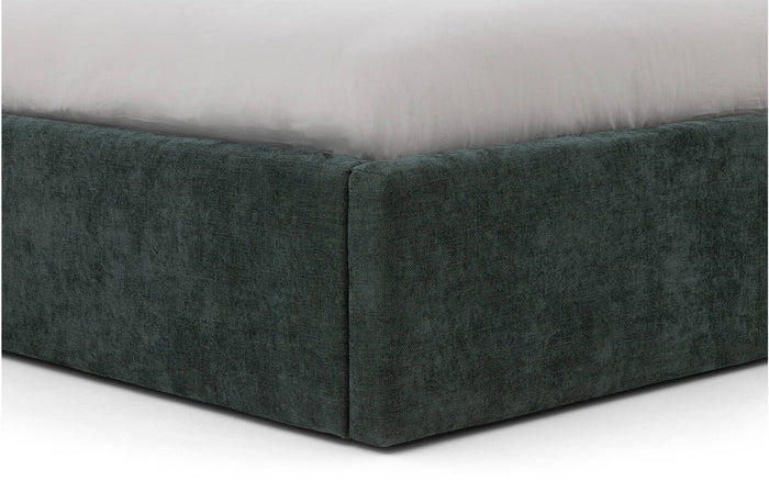 Goossens Bedframe Mysen Storage - 140 x 200 - Stof fijn geweven