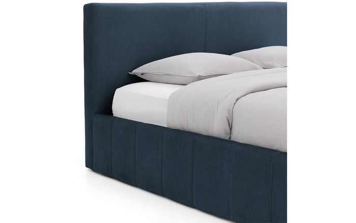 Goossens Bedframe Carte - 160 x 200 - Velours blauw|marine 13 -