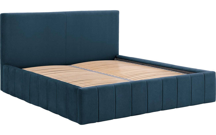 Goossens Bedframe Carte - 160 x 200 - Velours blauw|marine 13 -