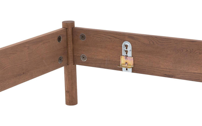 Goossens Bedframe Roll, Bedframe 160 x 200 cm zonder hoofdbord