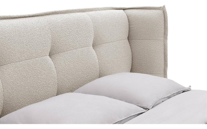 Goossens Gestoffeerd Bedframe Canon - 160 x 200 - Stof boucle