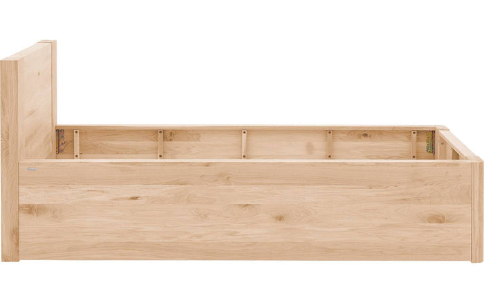Goossens Bedframe Bibi - 90 x 200 - Eiken gelakt blank - Hout