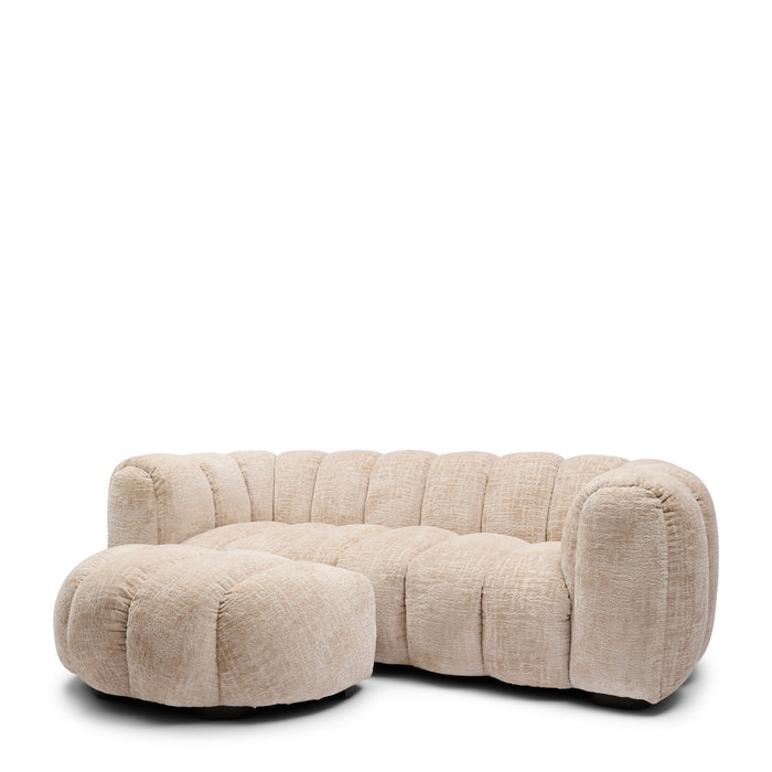 Riviera Maison Vicenza Lounge Sofa 3,5 Seater(2frames), open weave,...