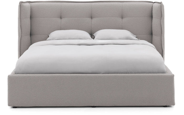 Goossens Gestoffeerd Bedframe Canon - 180 x 200 - Stof boucle