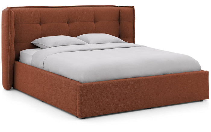 Goossens Gestoffeerd Bedframe Canon - 140 x 200 - Stof boucle