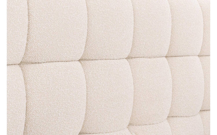 Goossens Gestoffeerd Bedframe Cloud - 180 x 210 - Ahenk 9851 beige -