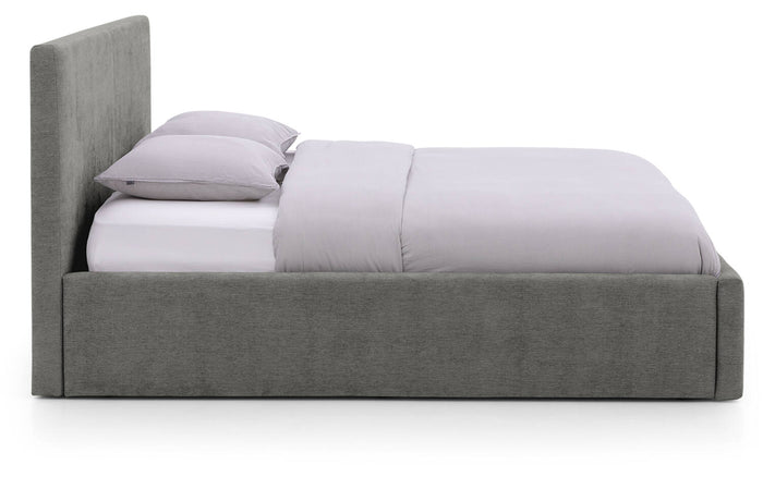 Goossens Bedframe Mysen Storage - 180 x 200 - Stof fijn geweven
