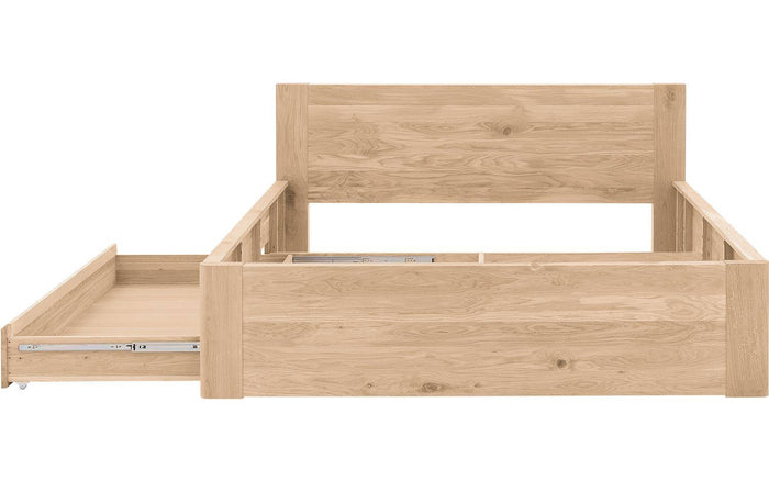 Goossens Bedframe Bibi - 180 x 200 - Eiken naturel - Hout