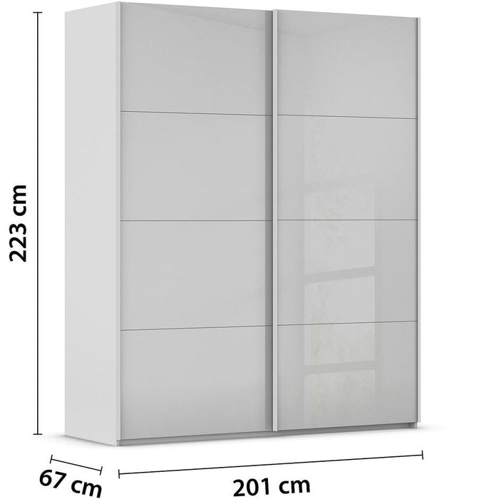 Goossens Kledingkast Finca in hoogwaardig meubelplaat