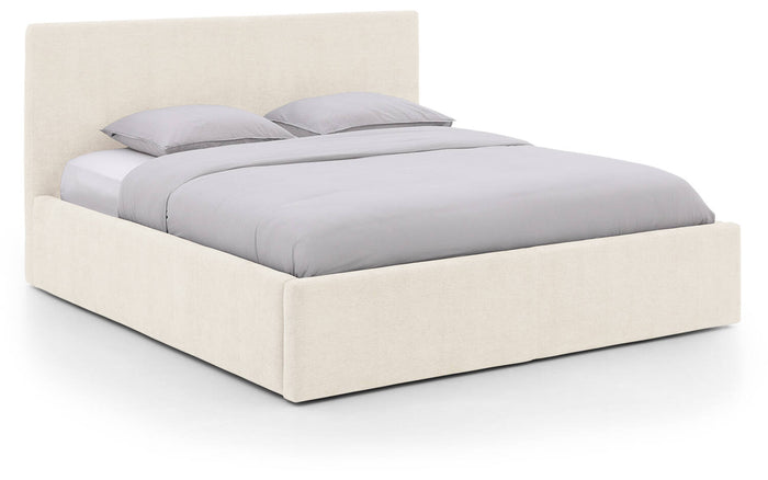 Goossens Bedframe Mysen Storage - 140 x 200 - Stof fijn geweven