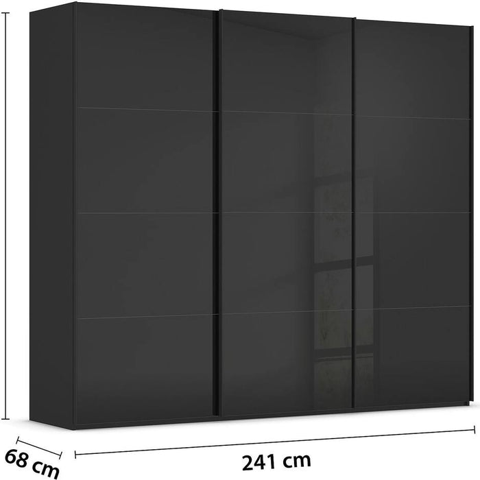 Goossens Kledingkast Finca in hoogwaardig meubelplaat