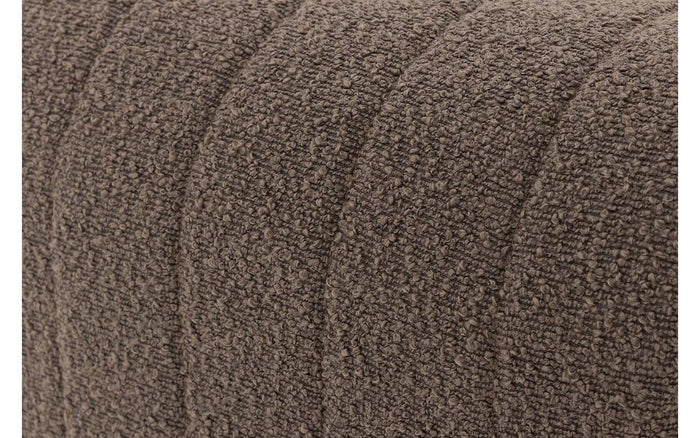 Goossens Hocker Ebba in boucle donkerbruin