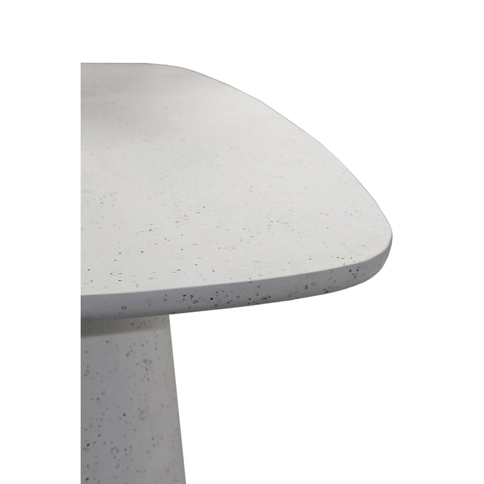 Light & Living Light&living Eettafel 220x105x76 cm HAMURA terrazzo wit