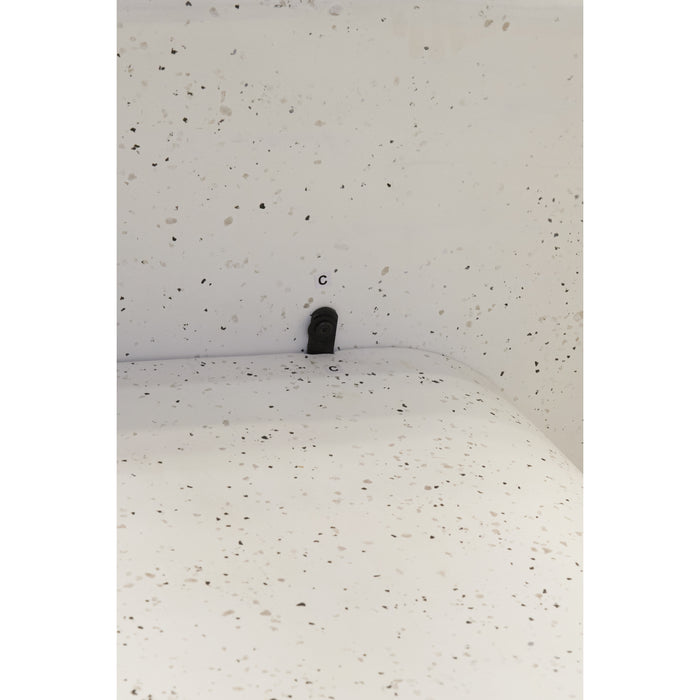 Light & Living Light&living Eettafel 220x105x76 cm HAMURA terrazzo wit