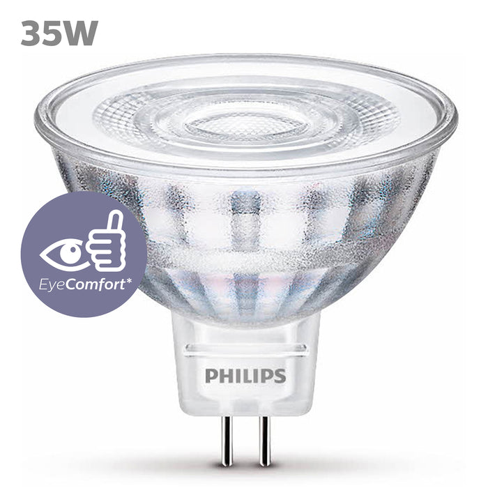 Philips LED Spot - 35 W - GU5.3 - warmwit licht