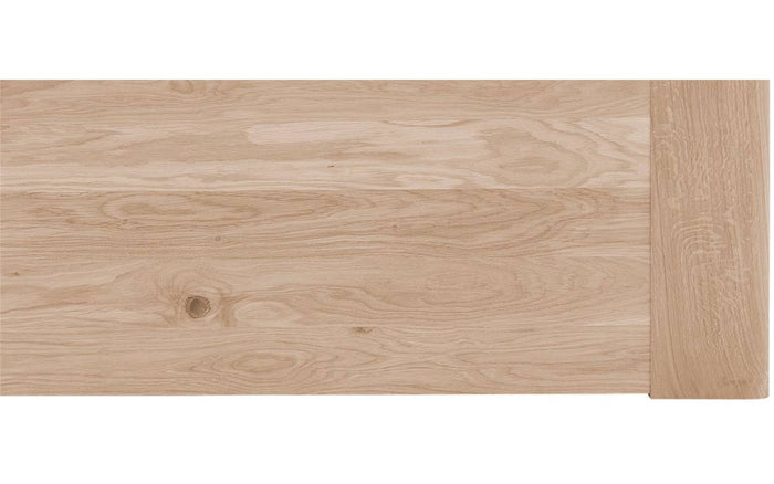 Goossens Bedframe Bibi - 180 x 200 - Eiken gelakt roomwit - Hout