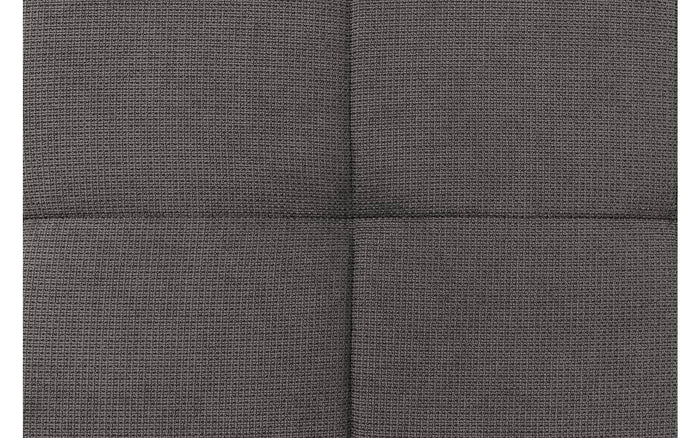 Goossens Hocker Alvin in stof fijn geweven kwartsgrijs