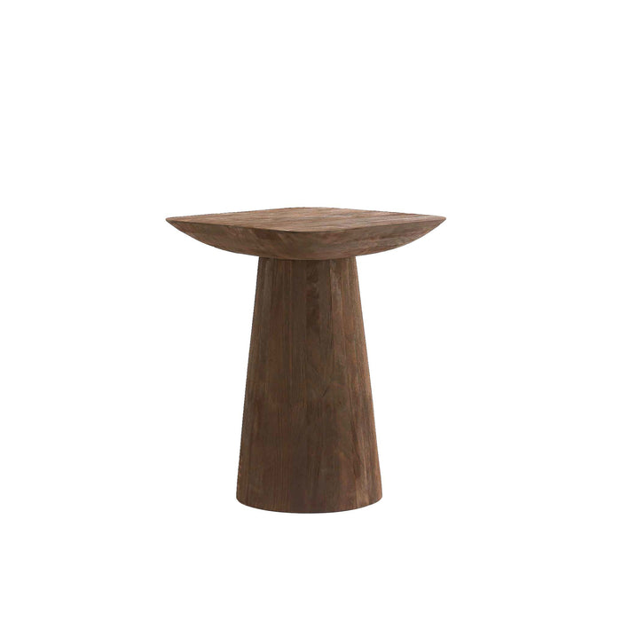 Light&living Bijzettafel 45x45x59 cm DEGO mat donker bruin