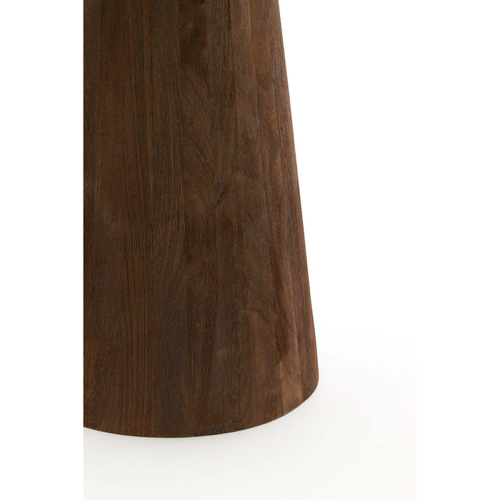 Light&living Bijzettafel 45x45x59 cm DEGO mat donker bruin