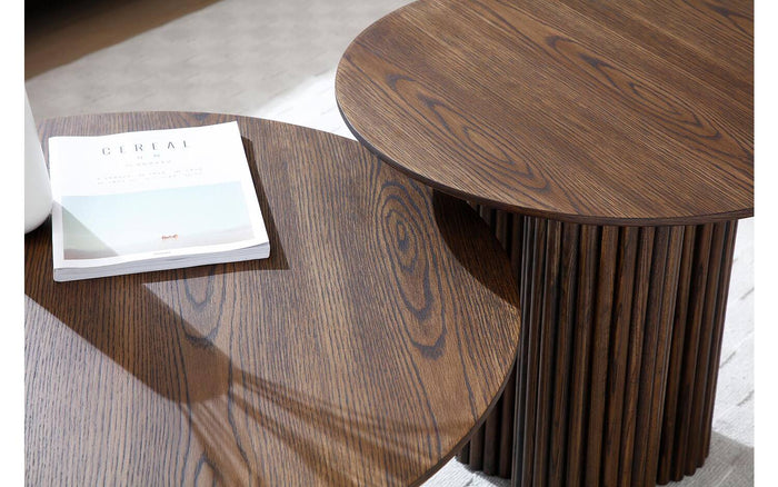 Goossens Bijzettafel Melani, 60 cm rond