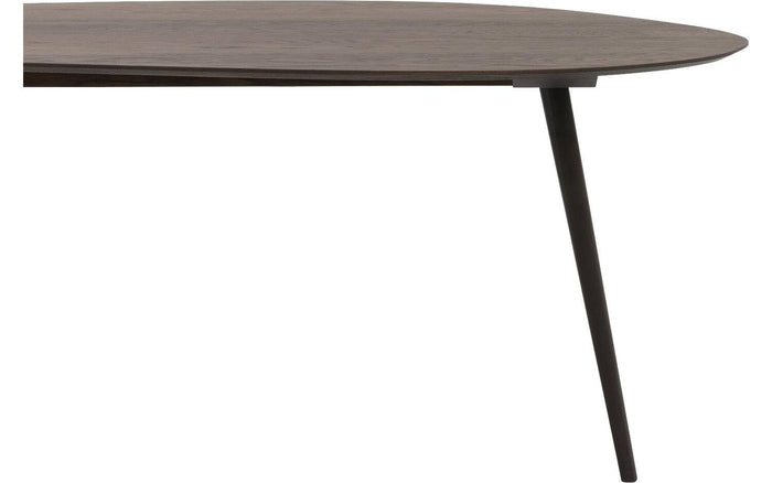 Goossens Eettafel Ferry, Organisch 220 x 110 cm