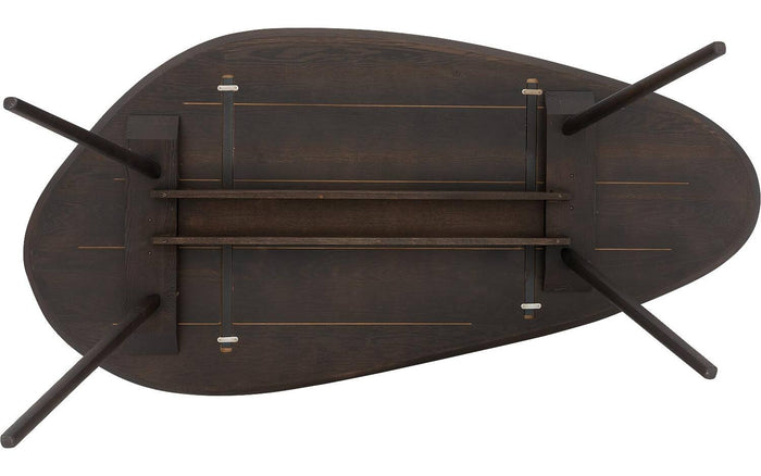 Goossens Eettafel Ferry, Organisch 220 x 110 cm