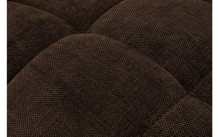 Goossens Barstoel Ronnie, Barstoel, zithoogte 72 cm - bruin Textiel