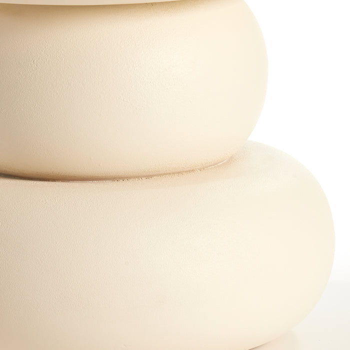 Light & Living Light&living Bijzettafel Ø40x45 cm AZALAS hout crème