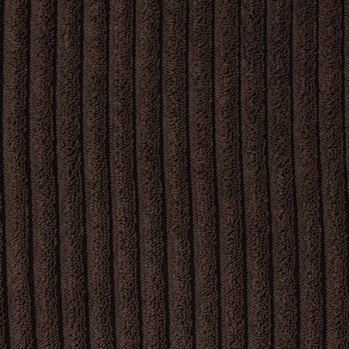 Goossens Barstoel Laurensleuning - bruin Ribstof met armleuning