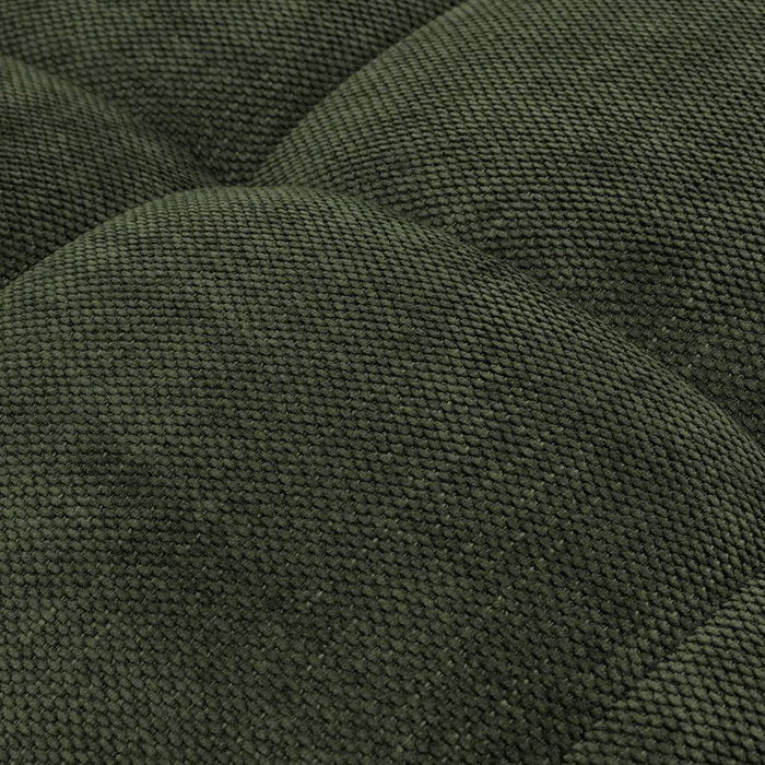 Goossens Barstoel Ronnie, Barstoel, zithoogte 72 cm - groen Textiel