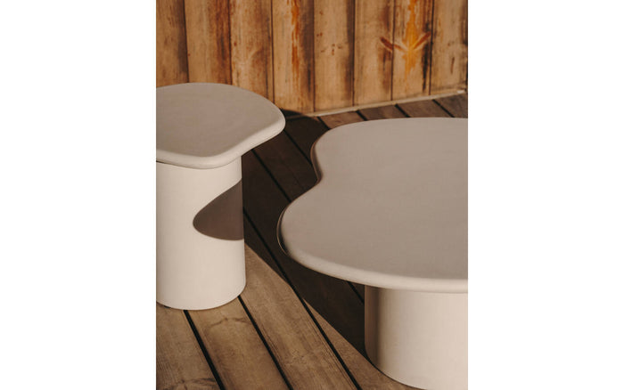 Kave Home Macarella in Cement white