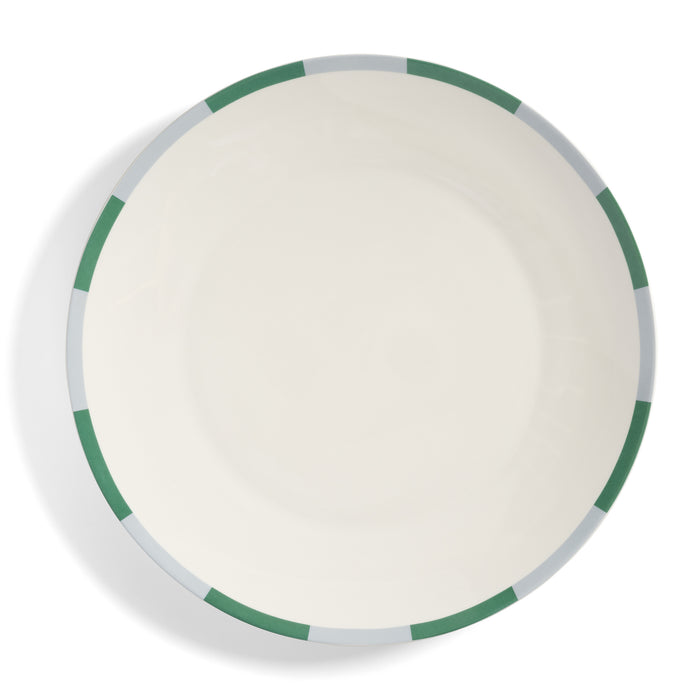 &k amsterdam Bliss Bord Ø 27 cm - Groen - Set van 2