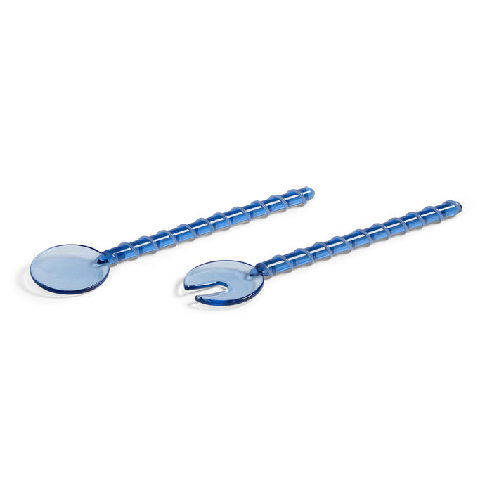 &k amsterdam Sling Saladebestek - Blauw