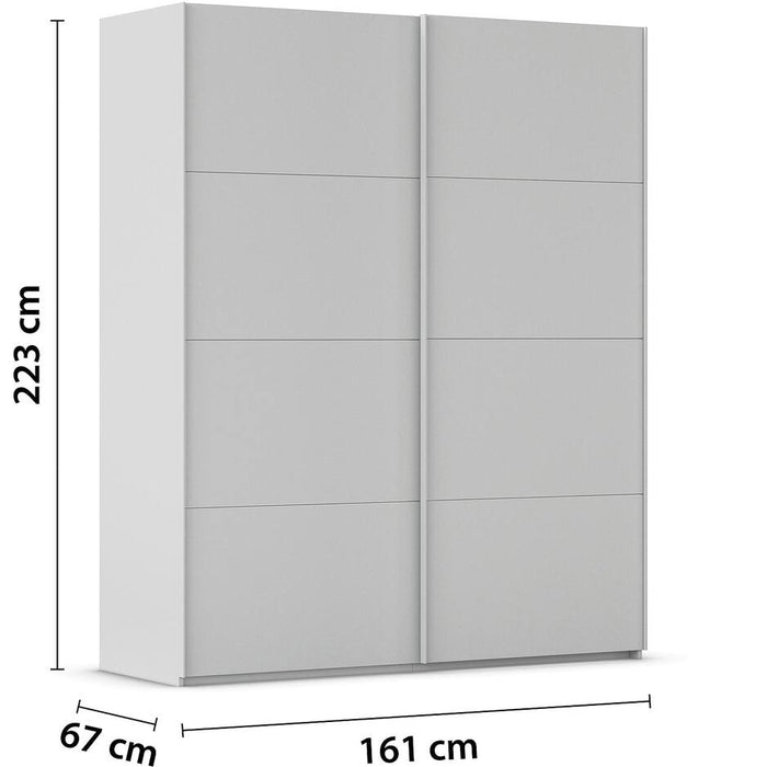 Goossens Kledingkast Finca in hoogwaardig meubelplaat