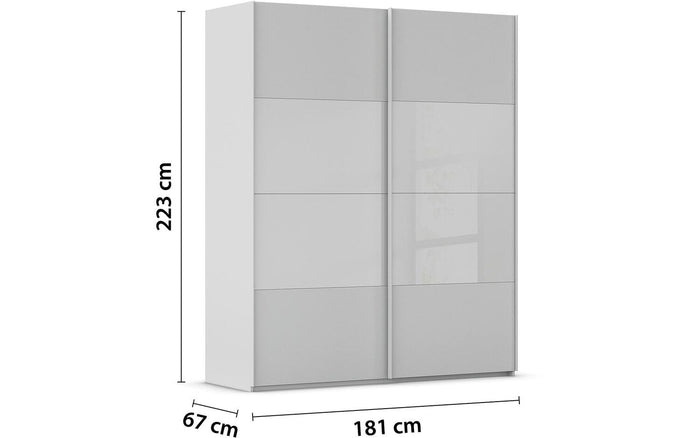 Goossens Kledingkast Finca in hoogwaardig meubelplaat