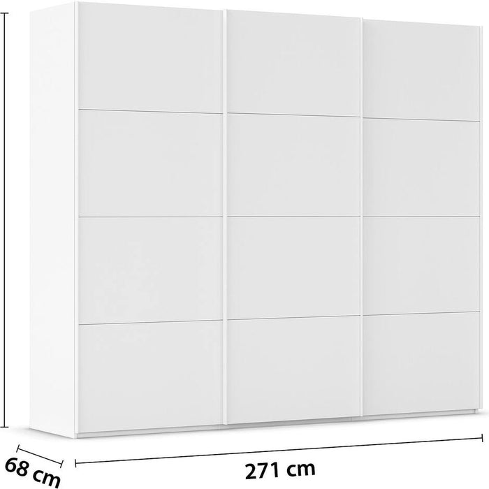 Goossens Kledingkast Finca in hoogwaardig meubelplaat