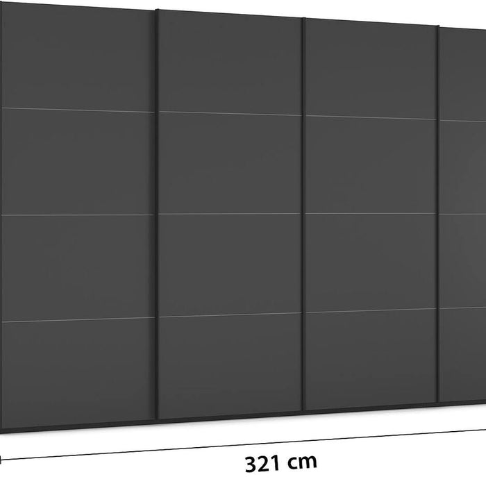 Goossens Kledingkast Finca in hoogwaardig meubelplaat