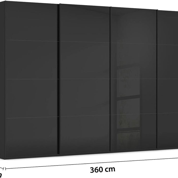 Goossens Kledingkast Finca in hoogwaardig meubelplaat